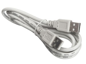Кабель шт.USB A - шт.USB A 2.0 (1,5м), серый, NETKO Optima 5шт
