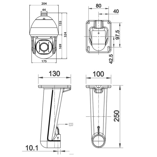 AC-I5015PTZ20PH - уличная высокоскоростная поворотная IP камера 5Мп AC-I5015PTZ20PH - уличная высокоскоростная поворотная IP камера 5Мп