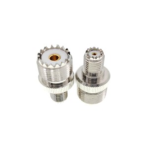 ВЧ-адаптер mini UHF(female) - UHF(female) SO239