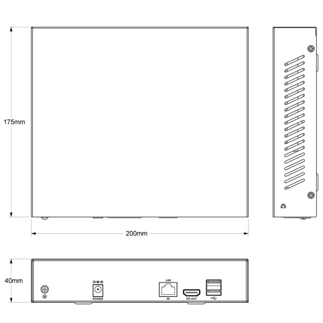 AR-N911PF - сетевой IP видеорегистратор (NVR), 8 портов PoE (до 12Мп) AR-N911PF - сетевой IP видеорегистратор (NVR), 8 портов PoE (до 12Мп)