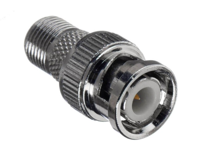 Переходник BNC-7050 штекер на F-гнездо (B-153) NETKO Optima 20 шт