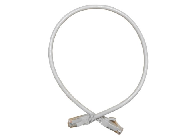 Патч-корд UTP4 cat.6a, литой коннектор, серый, Netko CKC Патч-корд UTP4 cat.6a, литой коннектор, серый, Netko CKC