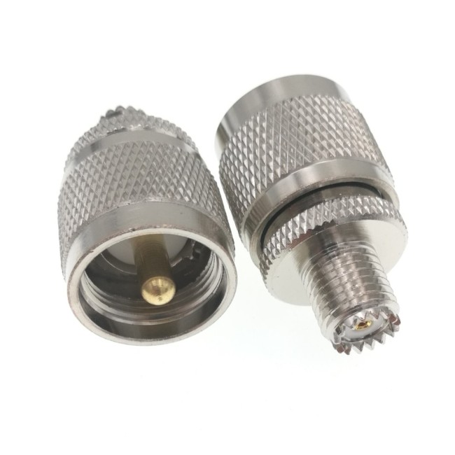 ВЧ-адаптер mini UHF(female) - UHF(male) PL259 комплект 5 шт