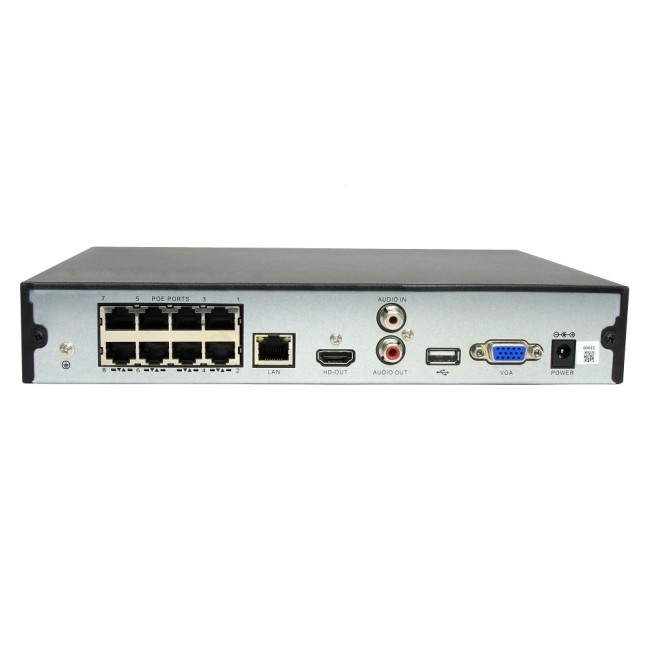 AR-N1642FP/8P - сетевой IP видеорегистратор (NVR), 8 портов PoE (до 12Мп) AR-N1642FP/8P - сетевой IP видеорегистратор (NVR), 8 портов PoE (до 12Мп)