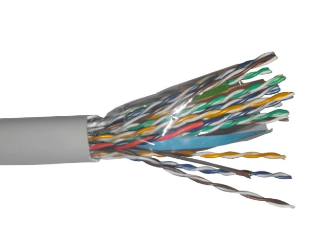 Кабель UTP16 cat.5e, , 24 AWG, серый 50м Кабель UTP16 cat.5e, , 24 AWG, серый 50м