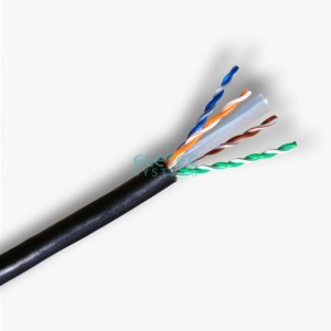 Кабель UTP 6 Eletec 4x2xAWG23 наружный, эконом,, CCA 50 м