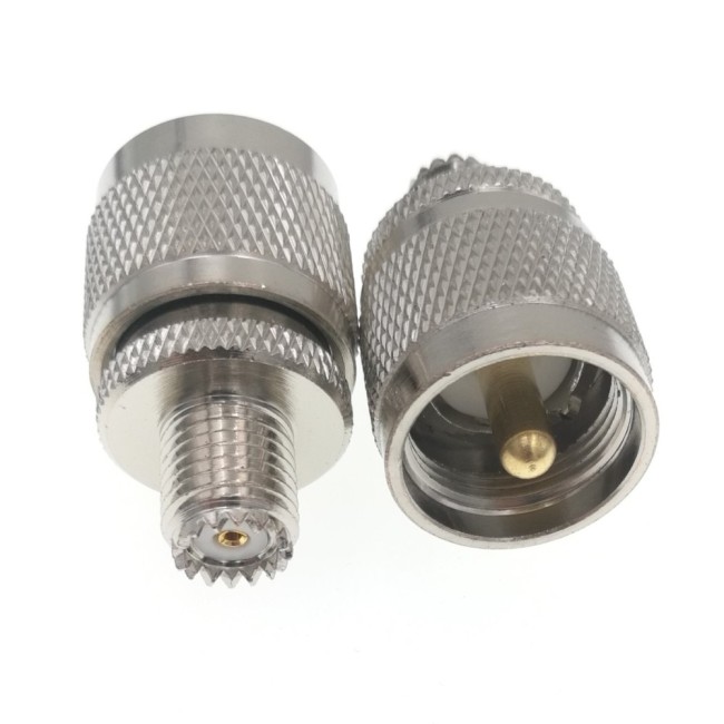 ВЧ-адаптер mini UHF(female) - UHF(male) PL259 комплект 20 шт