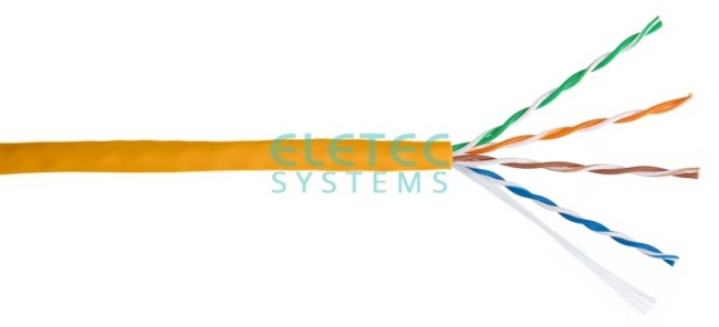 Кабель UTP 5E Eletec 4x2xAWG24 LSZH,, медь 100 м