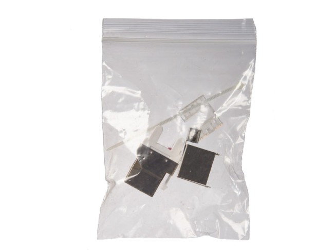 Модуль Keystone экранированный, RJ45, cat.6, 180°, под инструмент, металлик SB Модуль Keystone экранированный, RJ45, cat.6, 180°, под инструмент, металлик SB