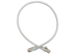 Патч-корд UTP4 cat.6a, литой коннектор, серый, Netko CKC