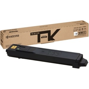 Тонер-картридж TK-8115K Kyocera Ecosys M8124/M8130, 12K, черный, (O), 1T02P30NL0