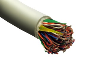 Кабель LC UTP100 cat.3, , 0,40мм, серый 305м