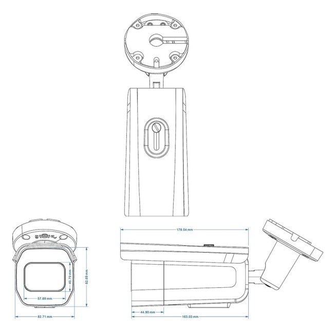 AC-IS505Z - уличная 5Мп камера с трансфокатором 2,7-13,5мм AC-IS505Z - уличная 5Мп камера с трансфокатором 2,7-13,5мм