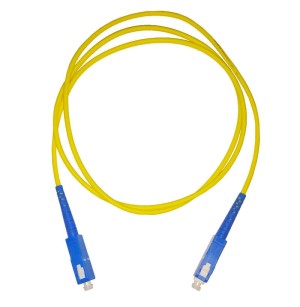 Патч-корд оптический соединительный SC-SC/UPC SM Simplex 3.0мм 9/125, LSZH 20 шт