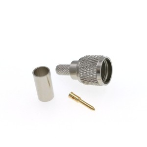 ВЧ-разъём mini UHF(male) обжимной под кабель RG-58 комплект 5 шт