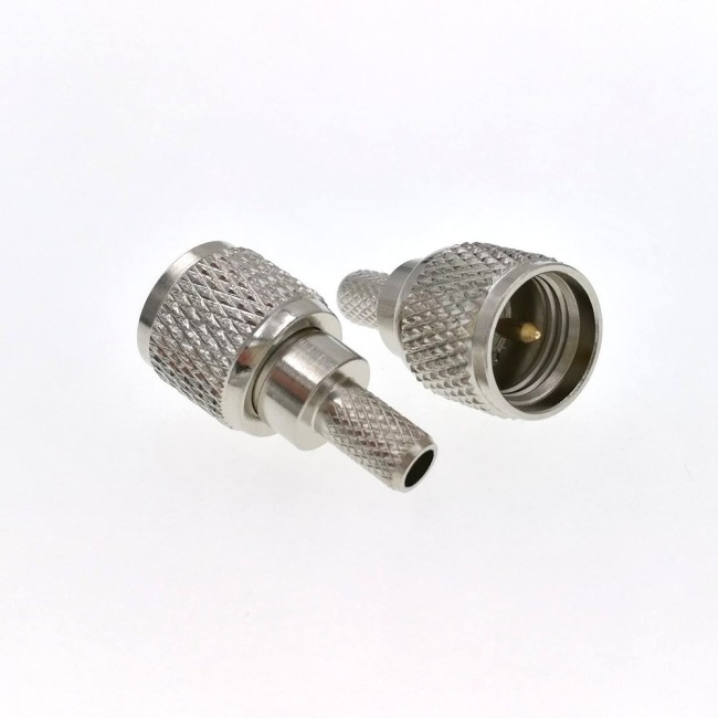 ВЧ-разъём mini UHF(male) обжимной под кабель RG-58 комплект 5 шт