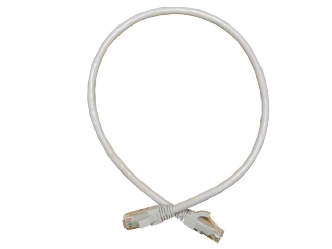 Патч-корд UTP4 cat.6, литой коннектор, серый, Netko CKC Патч-корд UTP4 cat.6, литой коннектор, серый, Netko CKC