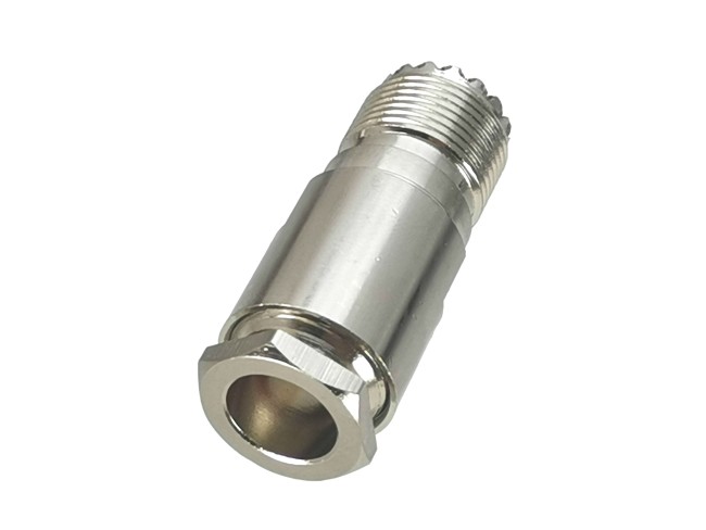 ВЧ-разъём UHF(female) SO239 прижимной под кабель 8D-FB комплект 20 шт