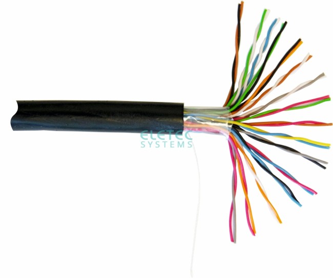 Кабель UTP 5E Eletec 16x2xAWG24, наружный,, медь 20 м