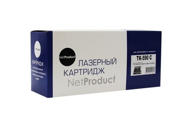 Тонер-картридж NetProduct (N-TK-590C) для Kyocera FS-C5250DN/C2626MFP, C, 5K Тонер-картридж NetProduct (N-TK-590C) для Kyocera FS-C5250DN/C2626MFP, C, 5K