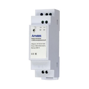 AP-DU24/1DIN- блок питания 24В / 1А резервированный, стабилизированный