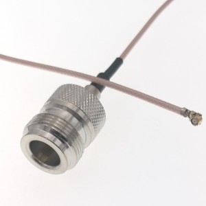 Адаптер для модема (пигтейл) U.fl(IPEX)-N(female) кабель RG178 30см. комплект 10 шт