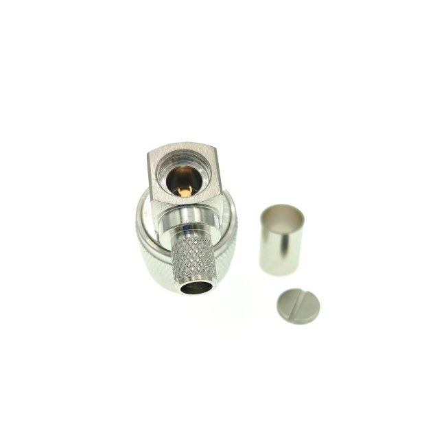 ВЧ-разъём UHF(male) PL259 угловой обжимной под кабель 5D-FB комплект 10 шт