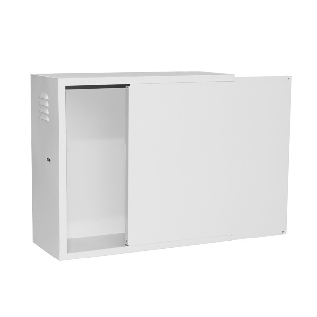 Антивандальный Шкаф 3U пенального типа, (Ш*Г*В 550*220*500мм) 19 направляющие, передняя дверь металл, замок, серый Netko M Антивандальный Шкаф 3U пенального типа, (Ш*Г*В 550*220*500мм) 19 направляющие, передняя дверь металл, замок, серый Netko M