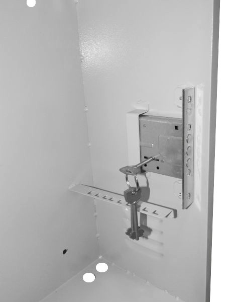 Антивандальный Шкаф 3U пенального типа, (Ш*Г*В 550*220*500мм) 19 направляющие, передняя дверь металл, замок, серый Netko M Антивандальный Шкаф 3U пенального типа, (Ш*Г*В 550*220*500мм) 19 направляющие, передняя дверь металл, замок, серый Netko M