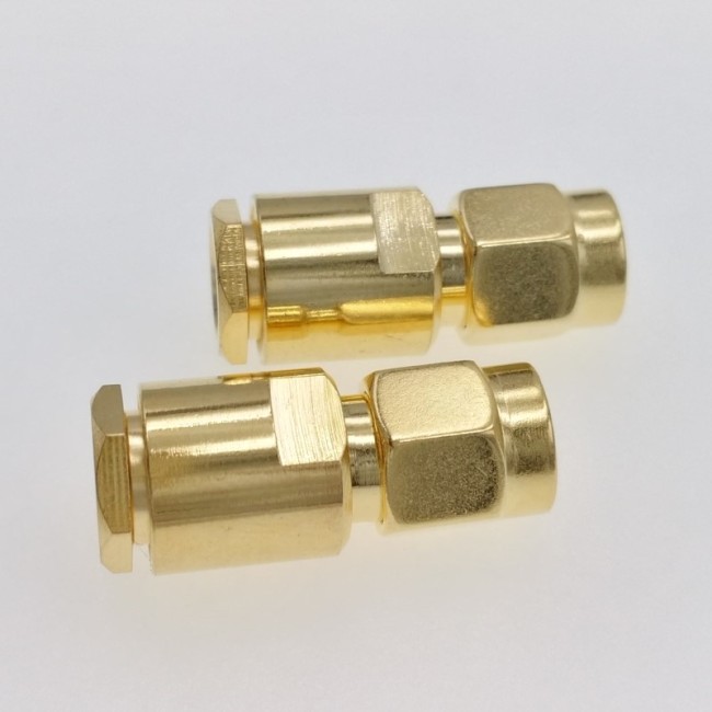ВЧ-разъём SMA(male) прижимной под кабель RG-58 комплект 20 шт