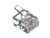Коннектор RJ12 (6p6c), (нож с 2-мя зубцами), 100шт., NETKO Optima Коннектор RJ12 (6p6c), (нож с 2-мя зубцами), 100шт., NETKO Optima