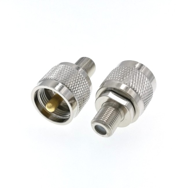 ВЧ-адаптер UHF(male) PL259-F(female) комплект 5 шт