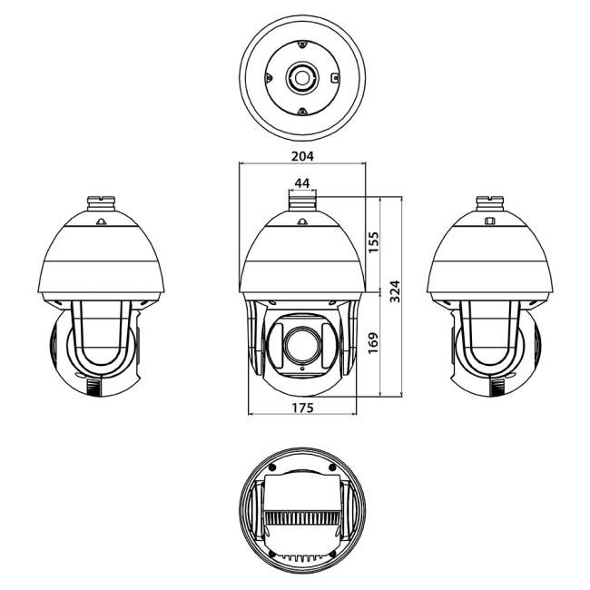AC-H501PTZ22H - уличная высокоскоростная поворотная AHD/TVI/CVI/960H камера AC-H501PTZ22H - уличная высокоскоростная поворотная AHD/TVI/CVI/960H камера
