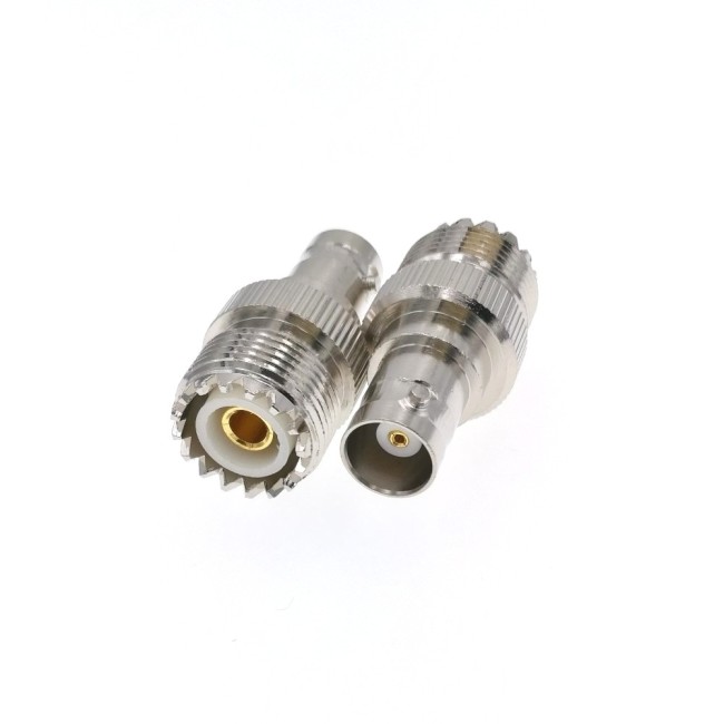 ВЧ-адаптер UHF(female) SO239-BNC(female) комплект 10 шт
