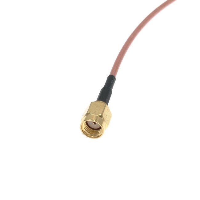 Адаптер для модема (пигтейл) RP-SMA(male)-RP-SMA(female) кабель RG316 15см. комплект 10 шт