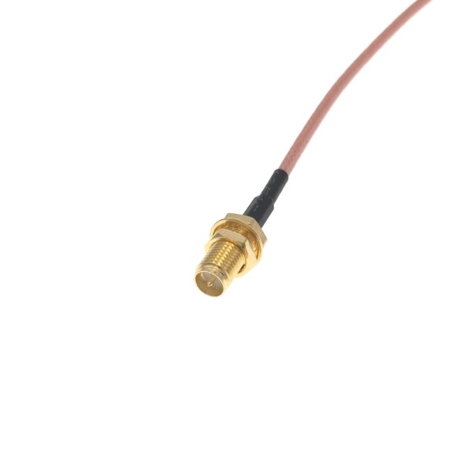 Адаптер для модема (пигтейл) RP-SMA(male)-RP-SMA(female) кабель RG316 15см. комплект 10 шт