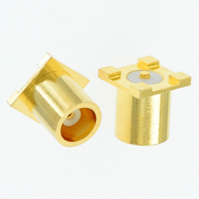 Разъем MCX(female) для установки на плату комплект 10 шт