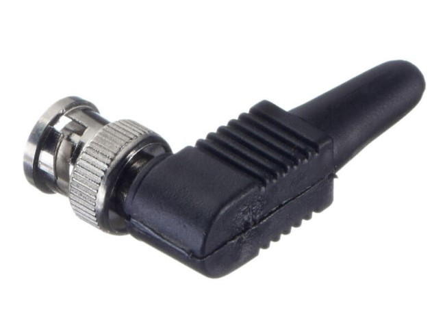 Коннектор BNC-7101B угловой, пластик, цинк NETKO Optima 40 шт