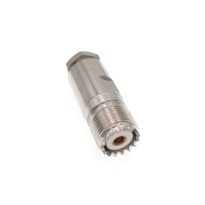 ВЧ-разъём UHF(female) SO239 прижимной под кабель 5D-FB комплект 5 шт
