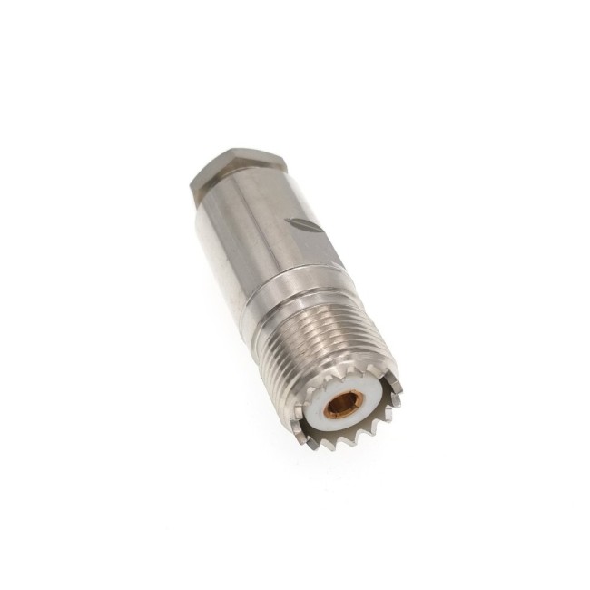 ВЧ-разъём UHF(female) SO239 прижимной под кабель 5D-FB комплект 5 шт