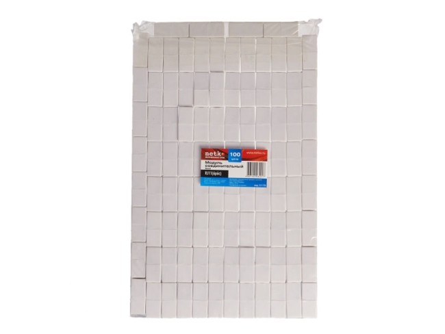 Соединительный модуль RJ11(6p4c) на RJ11 / белый, Netko 20шт