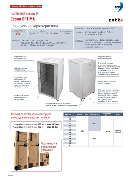 Блок вентиляторов 2 шт для серий Expert, Optima глубиной 600/800/1000 с кабелем, термостатом Netko, черныйА Блок вентиляторов 2 шт для серий Expert, Optima глубиной 600/800/1000 с кабелем, термостатом Netko, черныйА