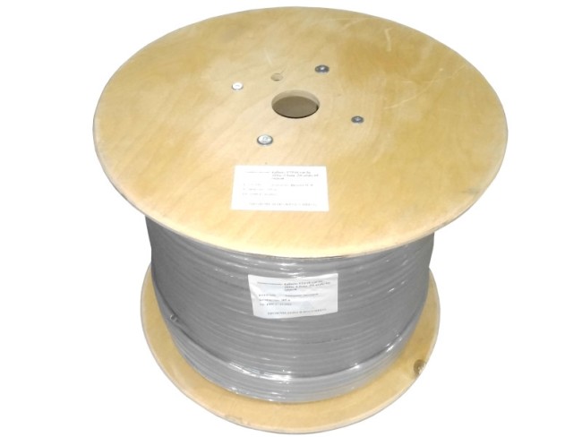 Кабель FTP16 cat.5e, , 0,5мм, ZH нг(A)-HF, не содержащий галогенов, серый 200м