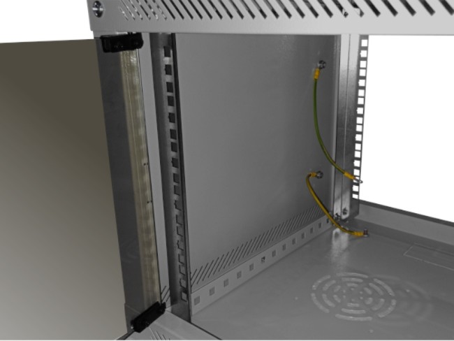Шкаф настенный 9U серия NOP3 (600х600x502), передняя дверь стекло, разборный, серый Netko Шкаф настенный 9U серия NOP3 (600х600x502), передняя дверь стекло, разборный, серый Netko
