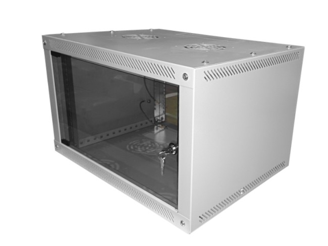 Шкаф настенный 9U серия NOP3 (600х600x502), передняя дверь стекло, разборный, серый Netko Шкаф настенный 9U серия NOP3 (600х600x502), передняя дверь стекло, разборный, серый Netko