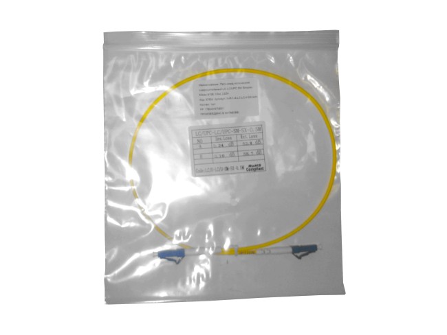 Патч-корд оптический соединительный LC-LC/UPC SM Simplex 3.0мм 9/125, LSZH Патч-корд оптический соединительный LC-LC/UPC SM Simplex 3.0мм 9/125, LSZH