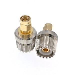 ВЧ-адаптер SMA(male)-UHF(female) SO239 комплект 5 шт