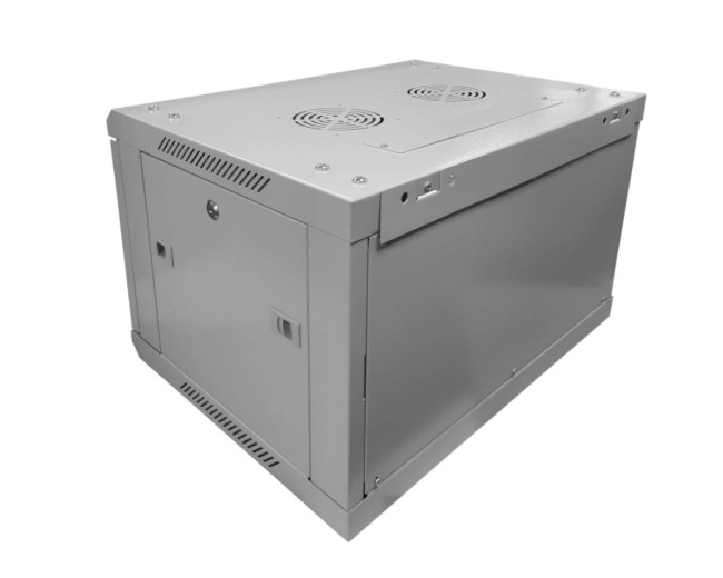 Шкаф настенный 12U серия WMA (Wall Maestro) (600х600х635), передняя дверь металл, разборный, серый, Netko А Шкаф настенный 12U серия WMA (Wall Maestro) (600х600х635), передняя дверь металл, разборный, серый, Netko А