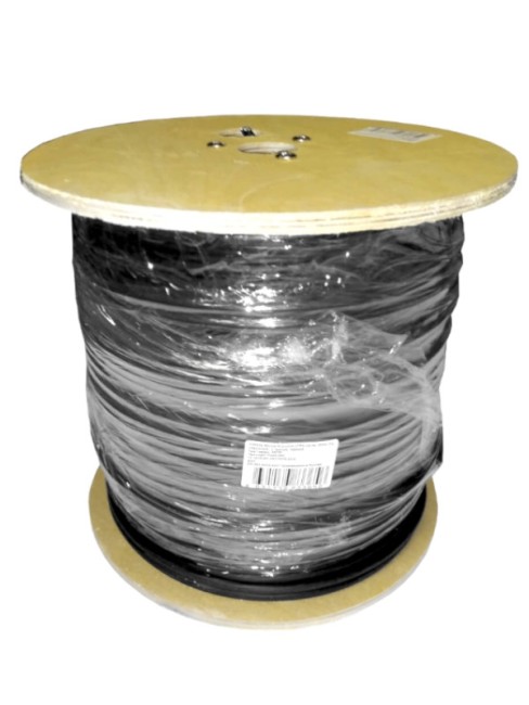 Кабель Skynet Premium UTP4 cat.5е, одножильный, Cu, Проходит Fluke тест, для наружных работ, с тросом, черный 100м Кабель Skynet Premium UTP4 cat.5е, одножильный, Cu, Проходит Fluke тест, для наружных работ, с тросом, черный 100м