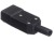 Разъем питания, гнездо IEC С14, на кабель, черный Разъем питания, гнездо IEC С14, на кабель, черный